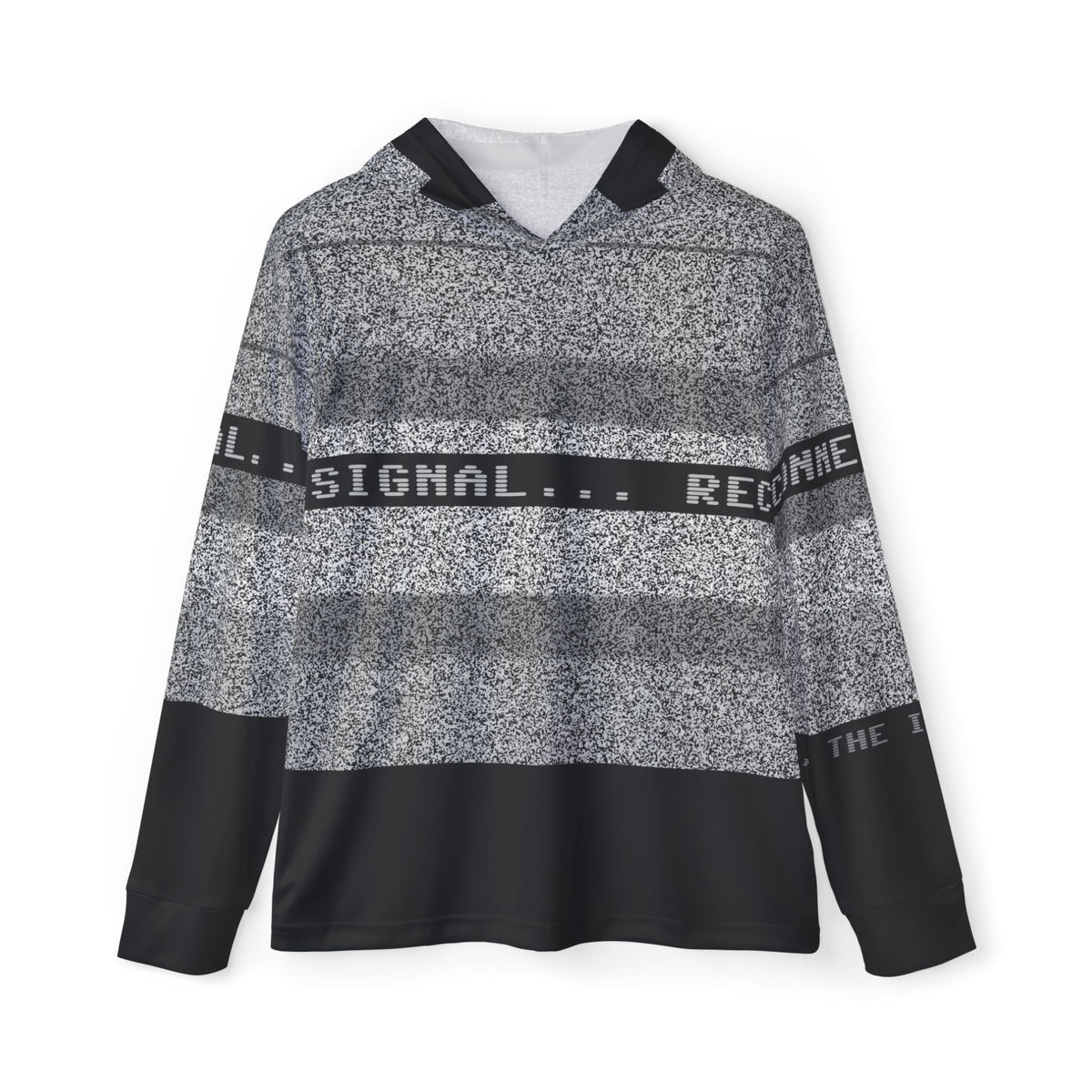 *It's Lvls_Us, the Individuals* "NO SIGNAL..RECONNECTING" Men's Sports Warmup Hoodie