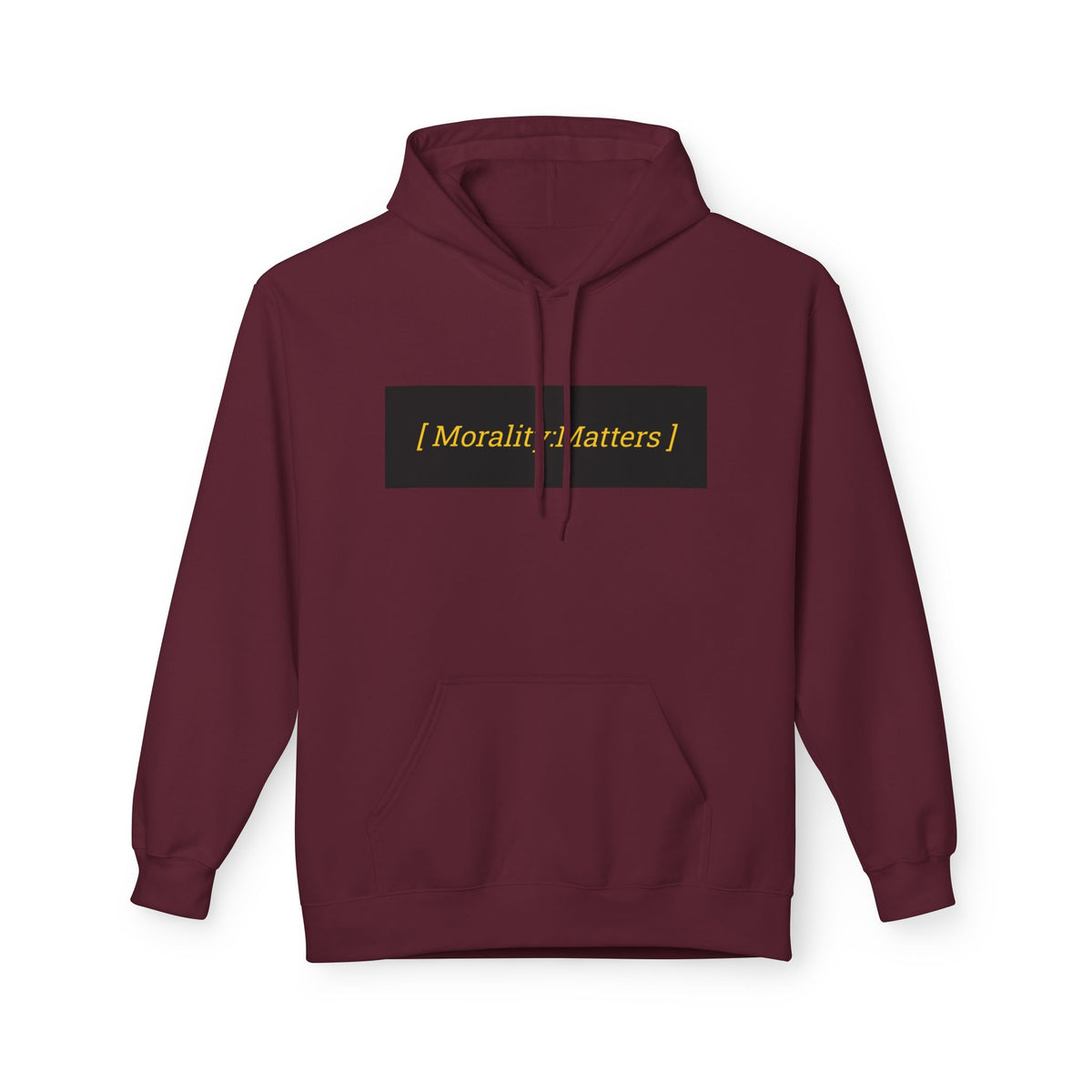 [Morality:Matters] | Fleece Hoodie