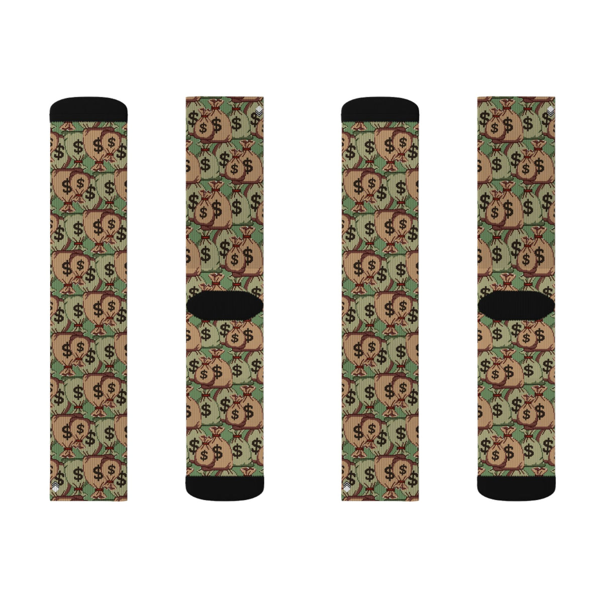 Money Bags Crew Socks