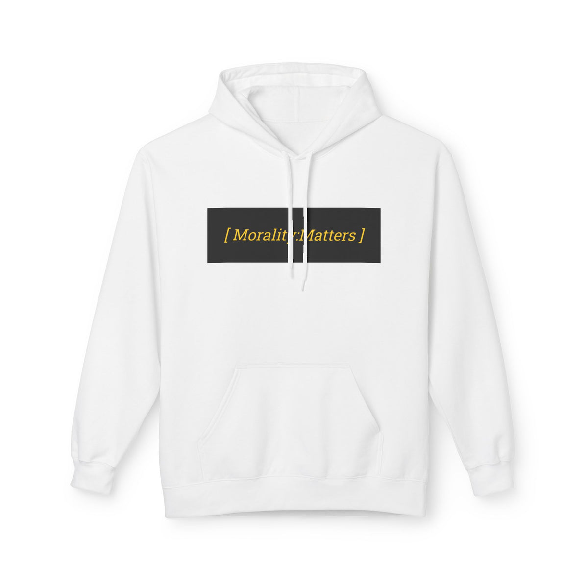 [Morality:Matters] | Fleece Hoodie