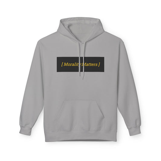 [Morality:Matters] | Fleece Hoodie