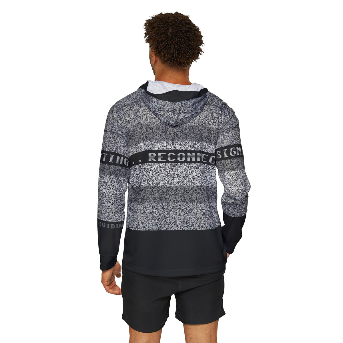 *It's Lvls_Us, the Individuals* "NO SIGNAL..RECONNECTING" Men's Sports Warmup Hoodie